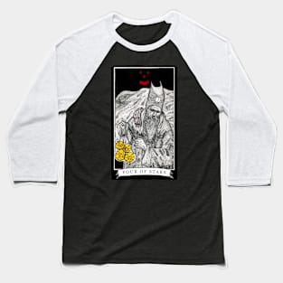 The Four of Stars - The Tarot Restless Baseball T-Shirt